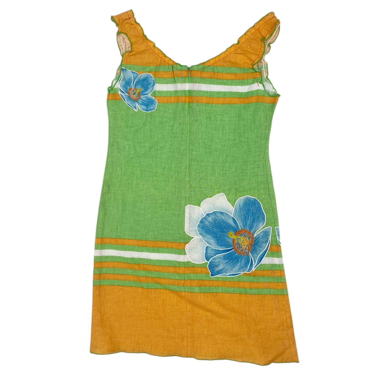 Y2K Japan Tropical Style Summer Gyaru Dress Sz S