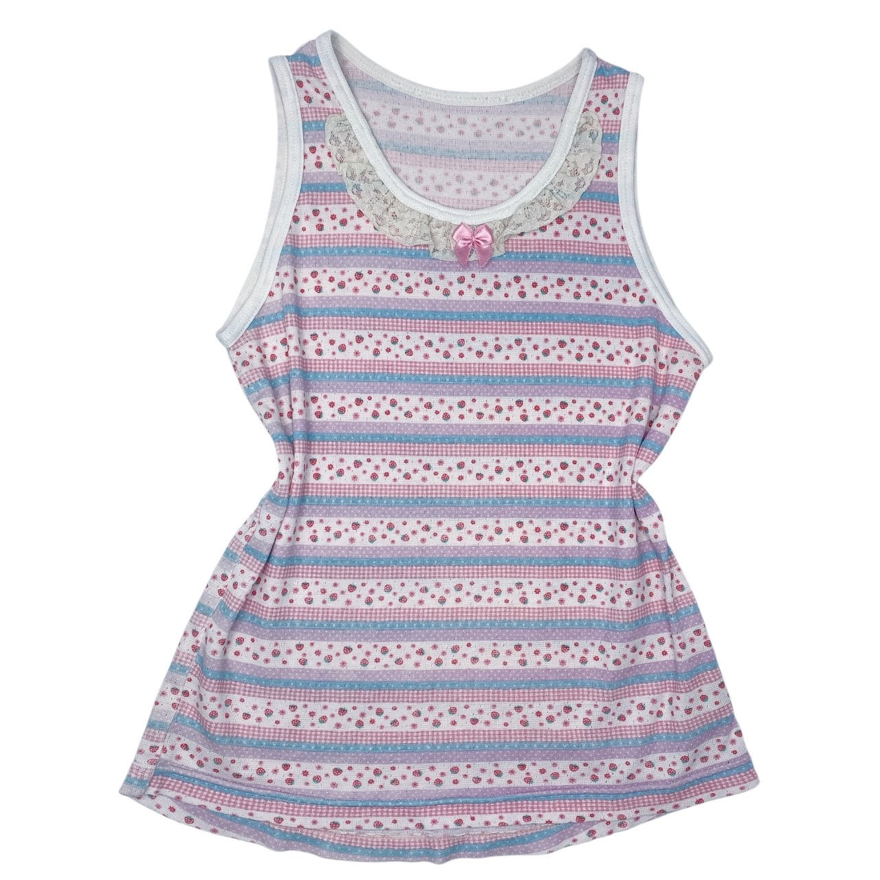 2000s Strawberry Girl Tank Top Sz S