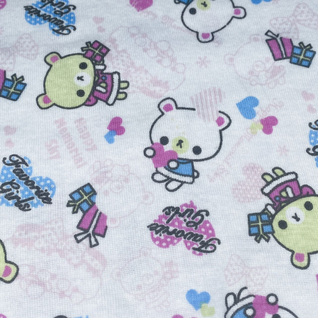 Kawaii Bears Love Tee Sz S