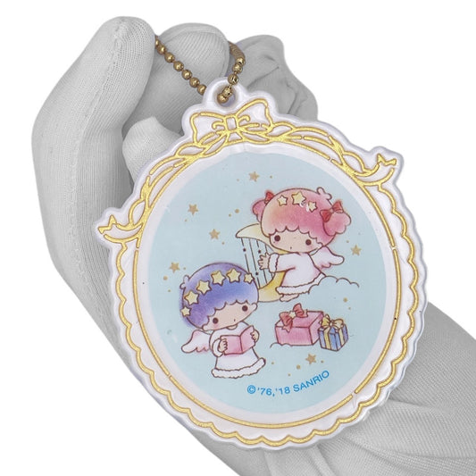 2018 Sanrio Christmas Characters Angelic Ornament Keychain - Little Twin Stars