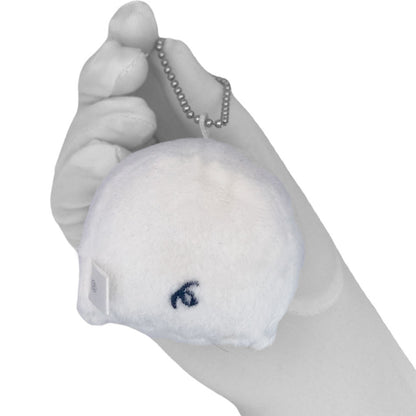 2000s San-X Monokuro Boo Plush Keychain