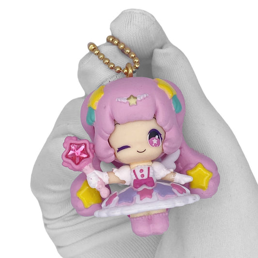 Y2K Bandai Pink Magical Girl Keychain