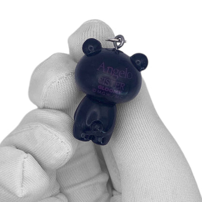 Y2K Gloomy Bear Character Charm - Black Visual Kei