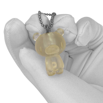 Y2K Gloomy Bear Character Charm Keychain - Transparent Chibi