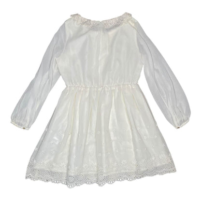 Earth, Music, and Ecology Cream Babydoll Mori Girl Dress Sz M