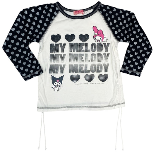 2007 Sanrio Kuromi My Melody Tee Sz XXS/XS