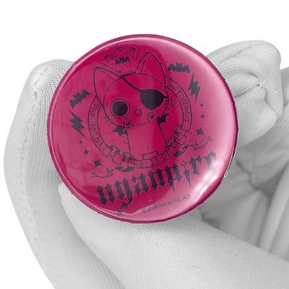 Y2K Nyanpire Cat Character Pinback Button