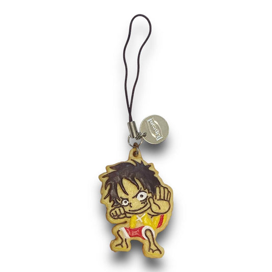 2000s One Piece Character Cookie Phone Strap