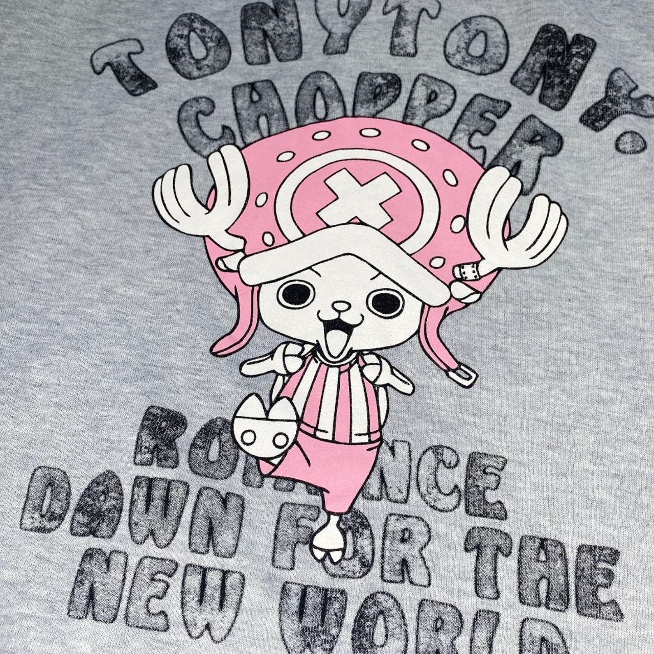 Y2K One Piece Chopper Full Zip Hoodie Sz S/M