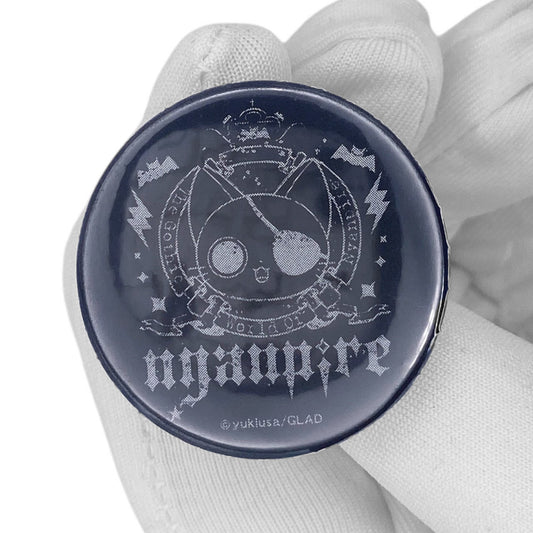 Y2K Nyanpire Cat Character Pinback Button
