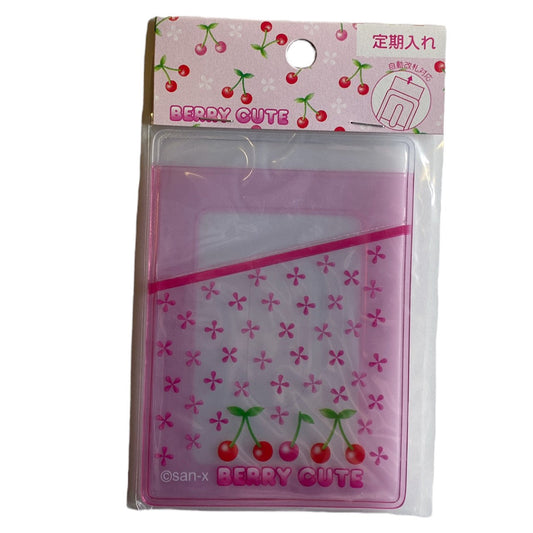 1998 San-X Cherry Berry Cute Card Holder