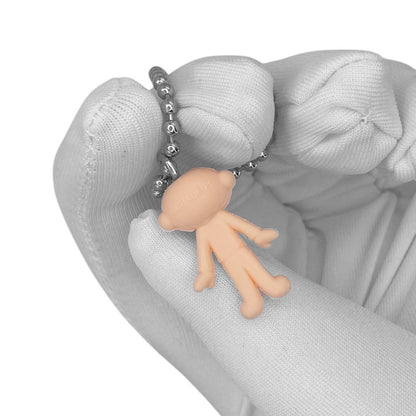 Y2K Gloomy Bear Character Charm Keychain -  Pity Owner