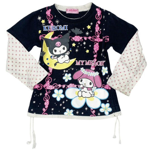 2007 Sanrio Kuromi My Melody Tee Sz XXS/XS