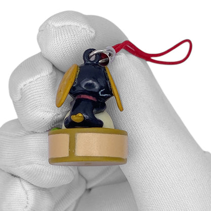 2000s Tea Dog Mascot Strap - Black