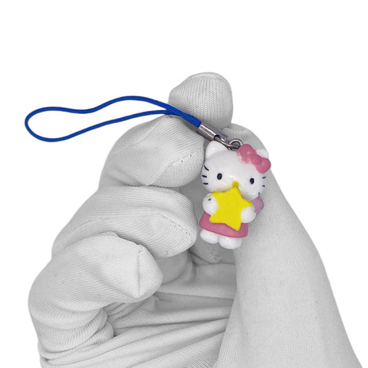Y2K Sanrio Hello Kitty Angel with Star Phone Strap