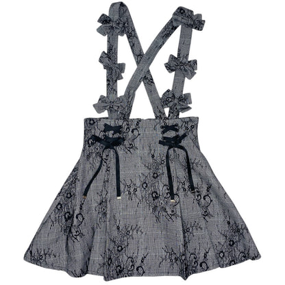 New Jirai Kei Dear My Love Suspender Shorts Sz XS