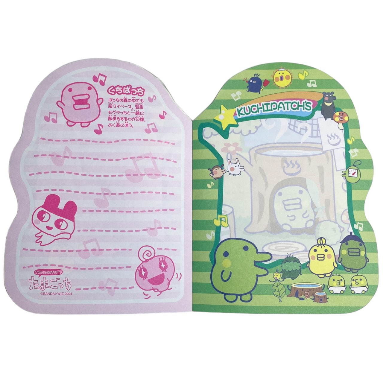 2004 Tamagotchi Character Notepad