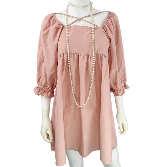 Y2K Japan Jfashion Peachy Babydoll Summer Dress Sz S/M