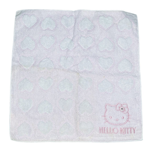 2003 Sanrio Hello Kitty Face Towel - Light Pink