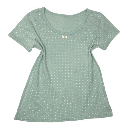 2000s Mint Kawaii Dots Tee Sz XS/S