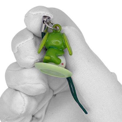 2000s Tea Dog Mascot Strap - Green