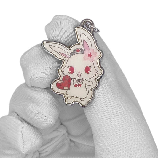 2000s Sanrio Jewelpet Charm - Bunny and Heart
