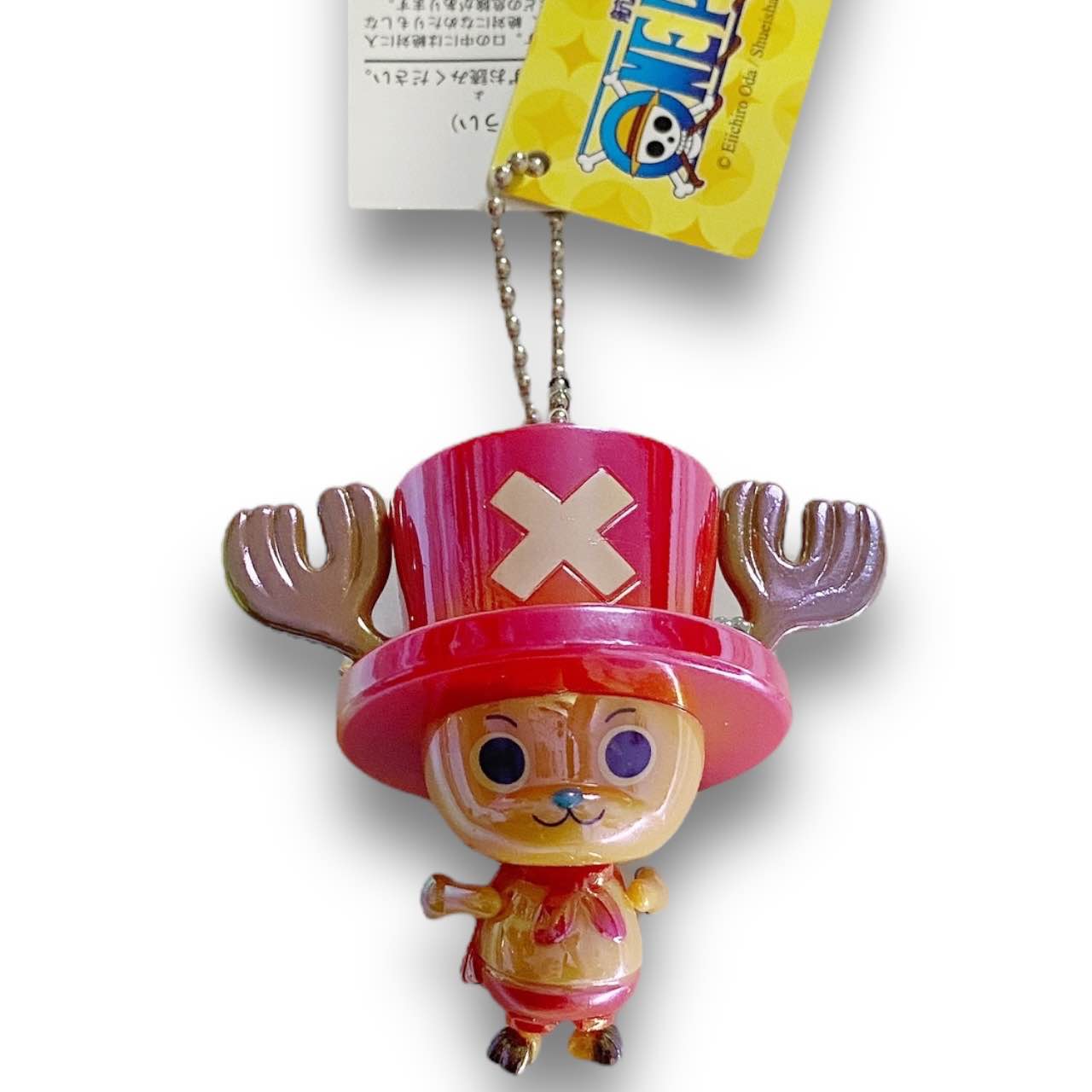 2000s Deadstock One Piece Chopper Keychain - Pink