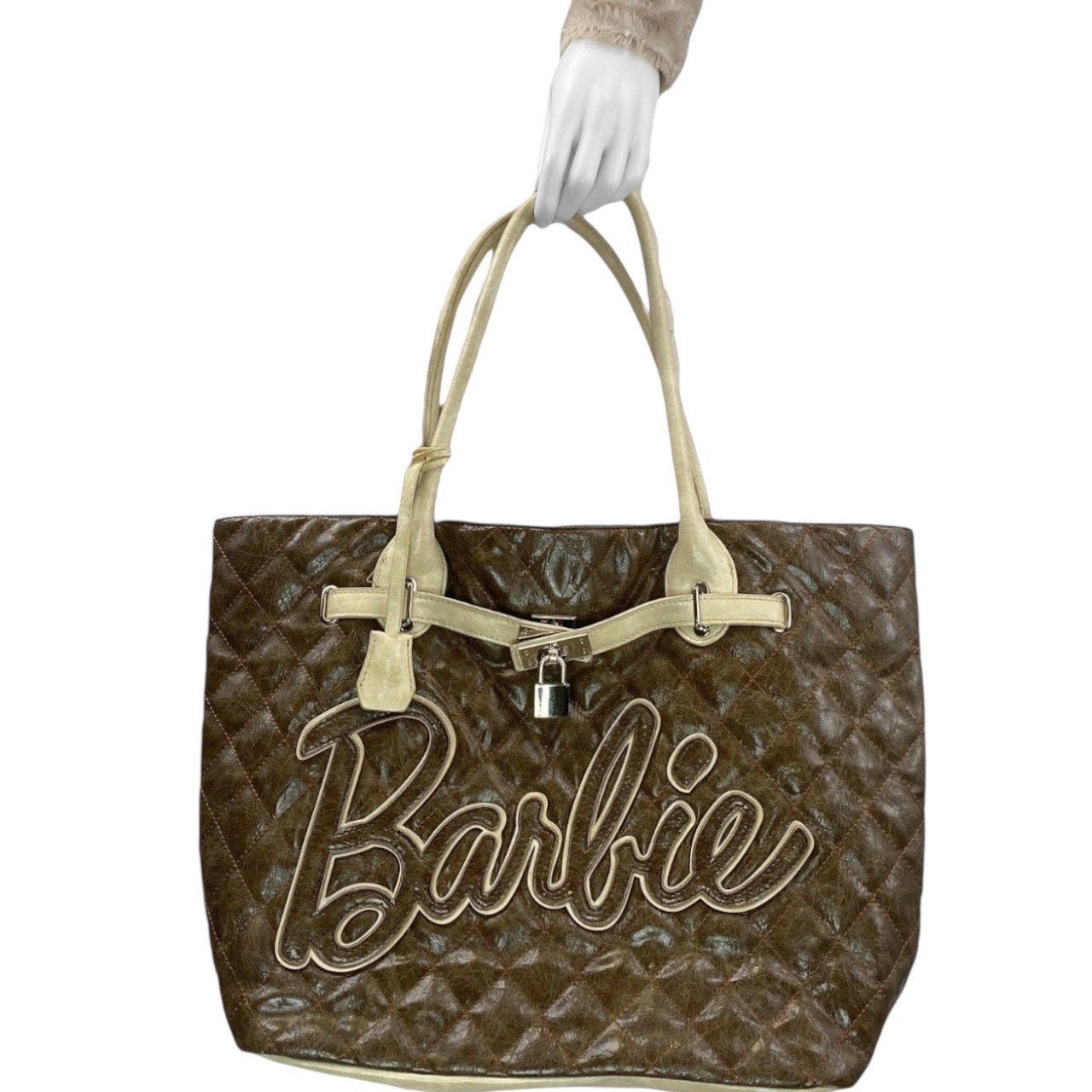 Y2K Barbie Rare Grunge Large Logo Tote