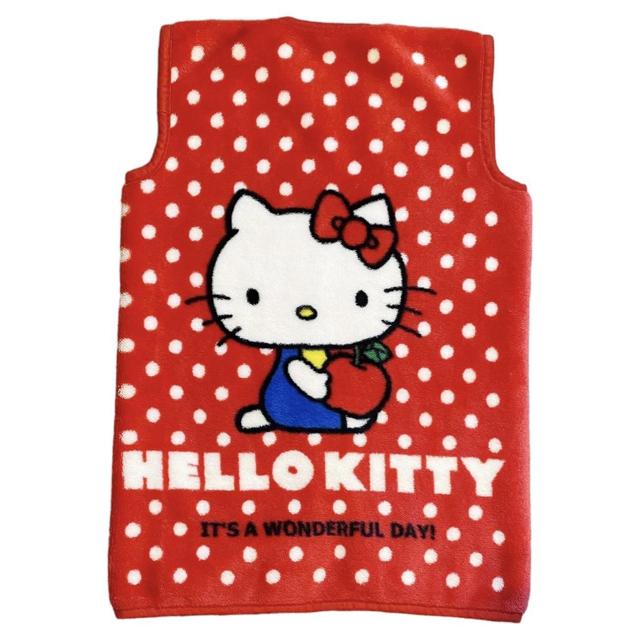 2008 Sanrio Hello Kitty and Mimi Fluffy Vest Sz S/M