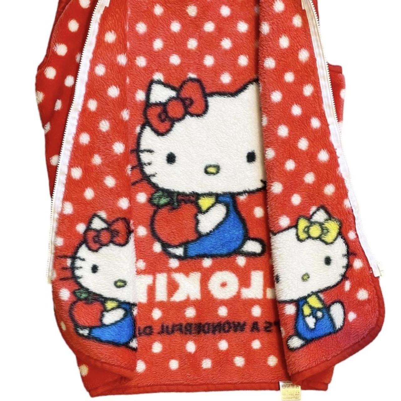 2008 Sanrio Hello Kitty and Mimi Fluffy Vest Sz S/M