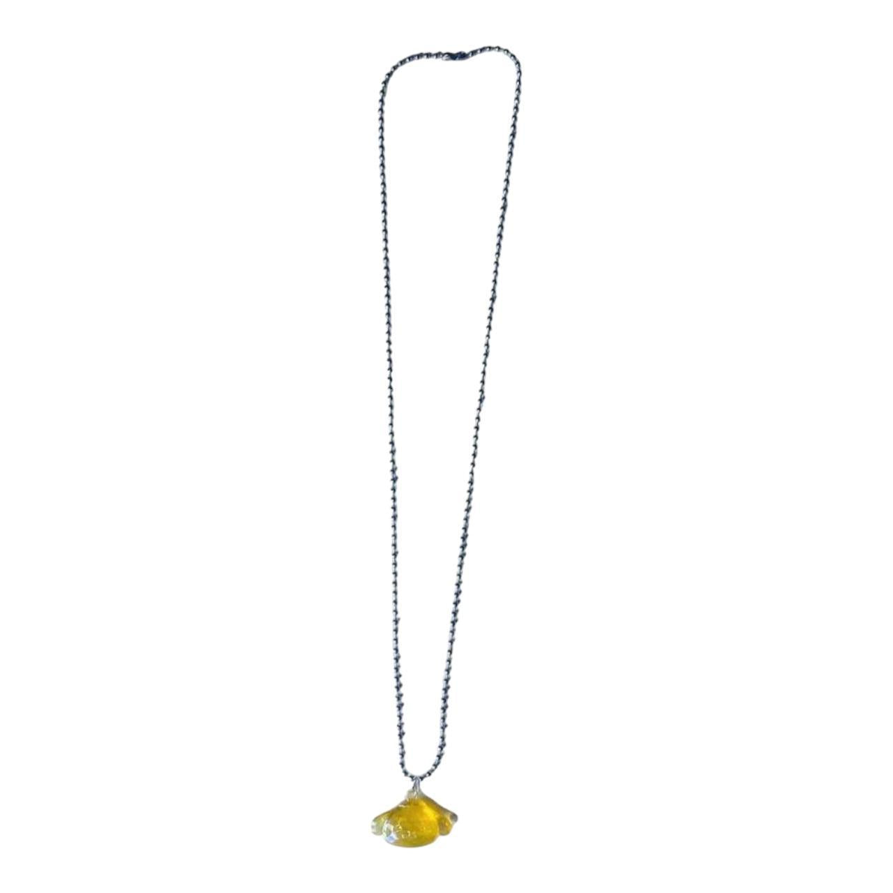 Sanrio Pompompurin Crystal Pendant Necklace