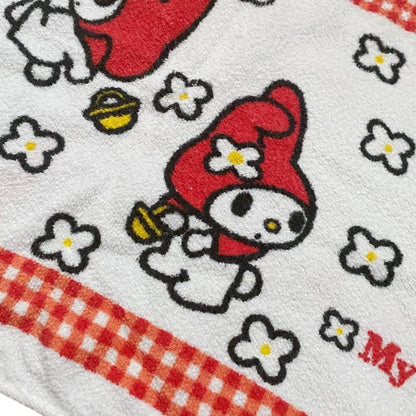 1998 Sanrio My Melody Flower Towel Decor