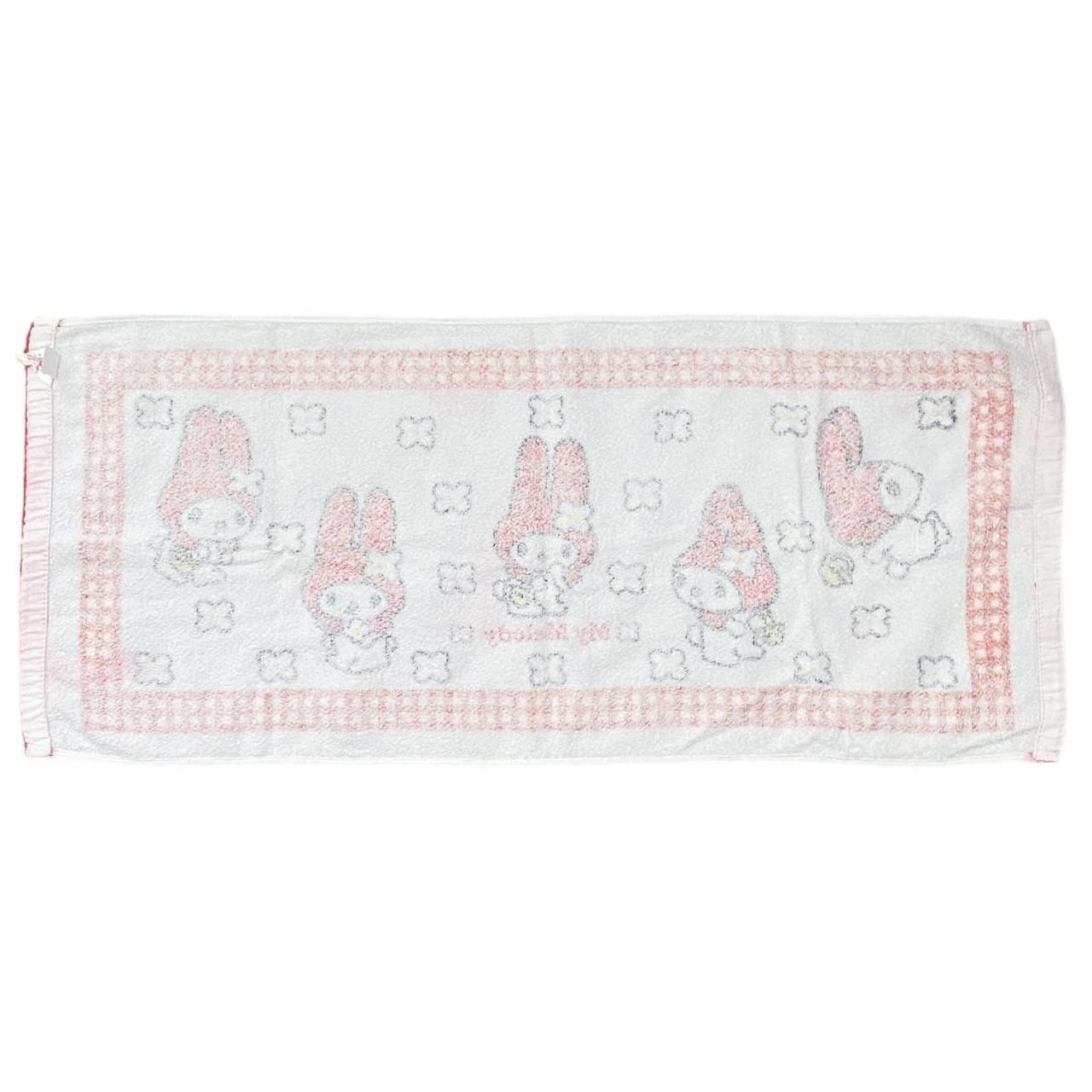 1998 Sanrio My Melody Flower Towel Decor