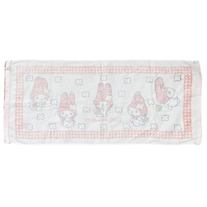 1998 Sanrio My Melody Flower Towel Decor