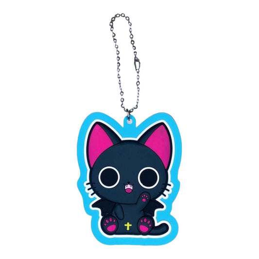 2000s Nyanpire The Vampire Cat Blue Keychain