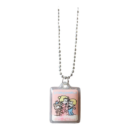 2002 Sanrio Obscure Character Pendant Necklace Lullaby Lovables