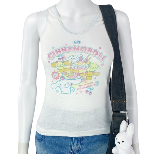 2006 Sanrio Cinnamoroll Sweets Tank Sz S
