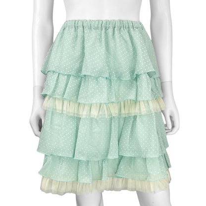 2000s Emily Temple Cute Lolita Mint Fairy Skirt Sz S/M