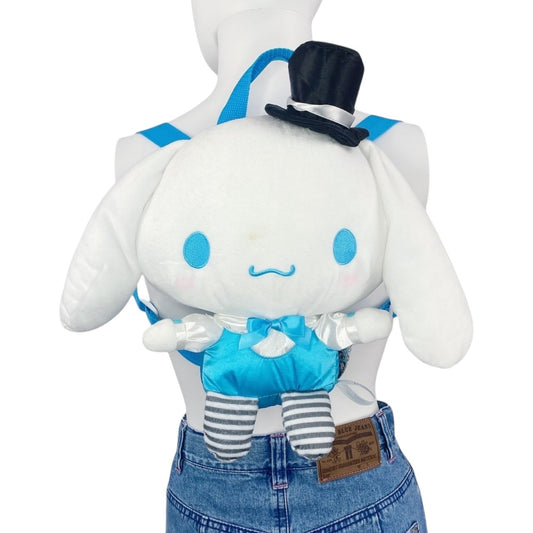 Sanrio Cinnamoroll Top Hat Plush Backpack