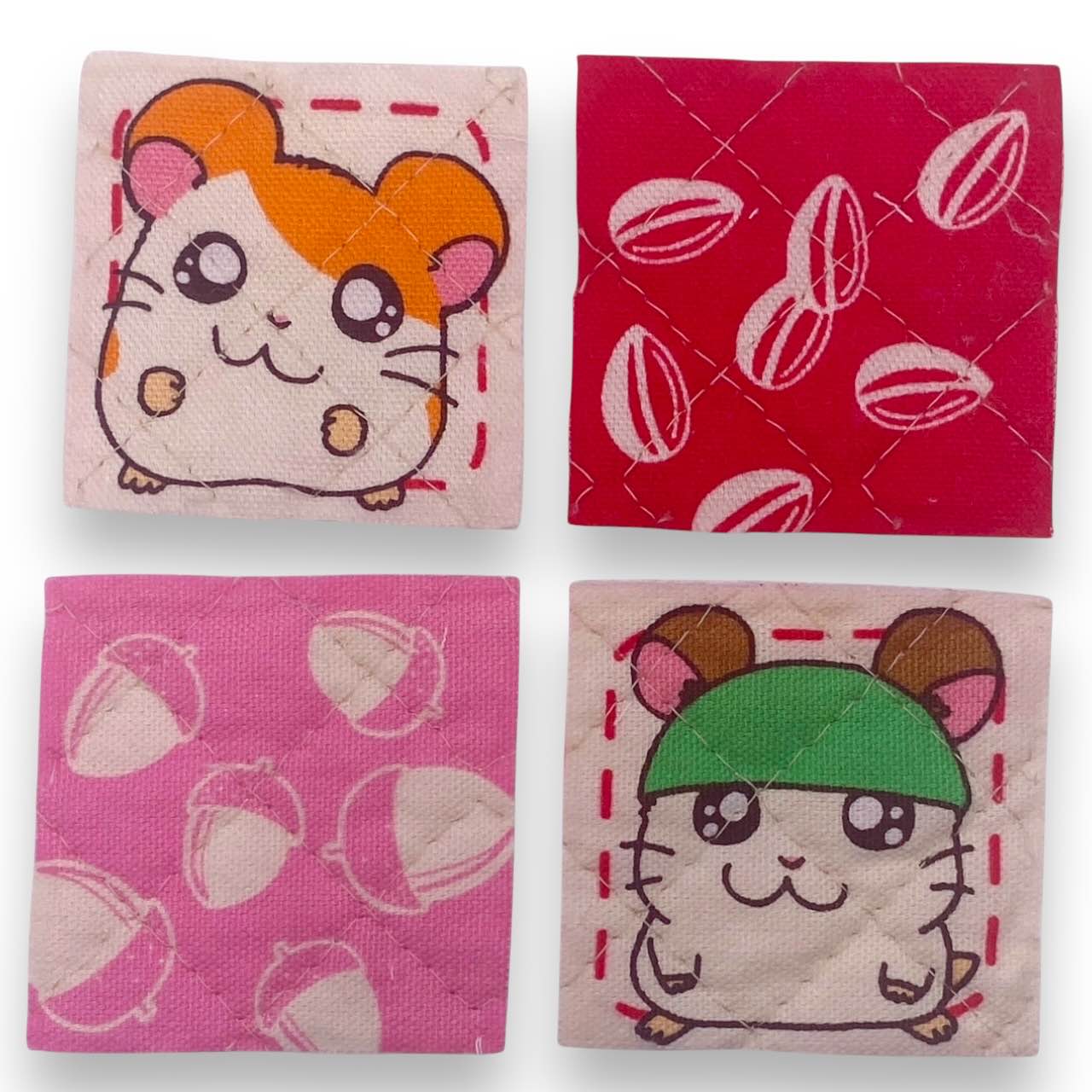 Y2K Hamtaro Iron-On Patch Set