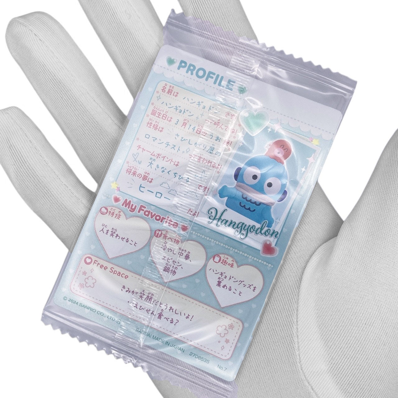 New Sanrio Life Size Plush Trading Card - Hangyondon