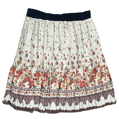 Axes Femme Mori Girl Flowy Floral Skirt Sz M