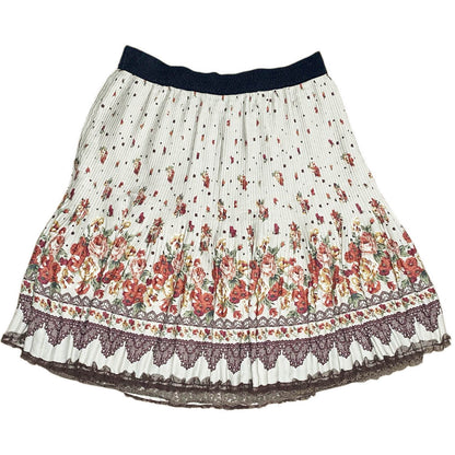 Axes Femme Mori Girl Flowy Floral Skirt Sz M