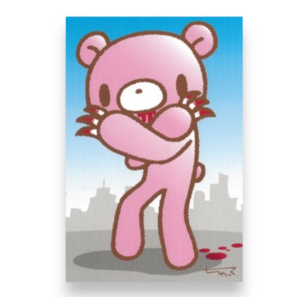 2005 Mori Chack Deadstock New Gloomy Bear Art Post Card