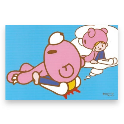 2005 Mori Chack Deadstock New Gloomy Bear Art Post Card