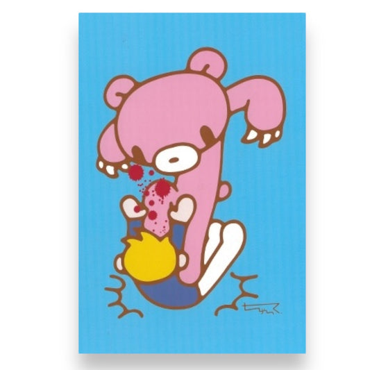 2005 Mori Chack Deadstock New Gloomy Bear Art Post Card