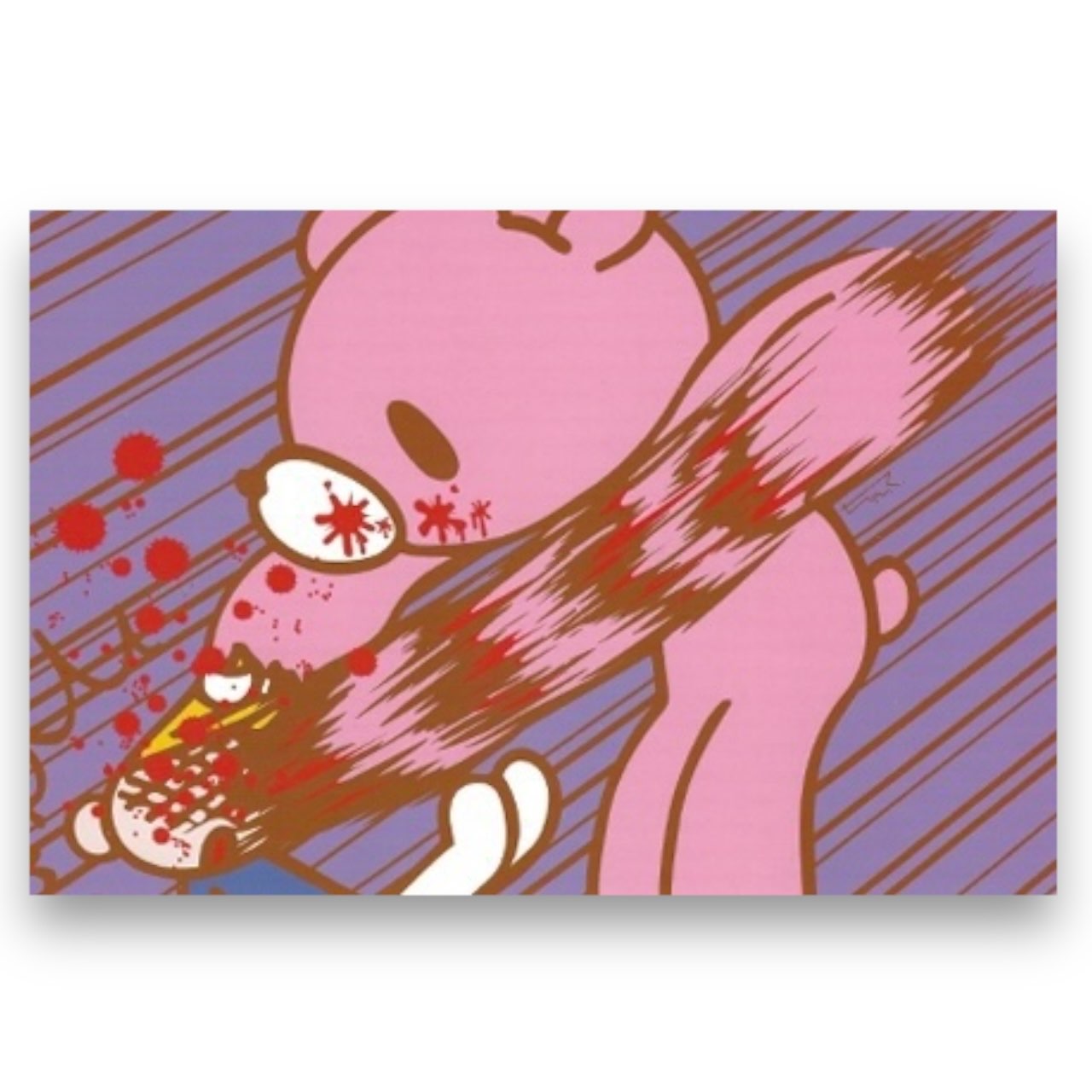 2005 Mori Chack Deadstock New Gloomy Bear Art Post Card