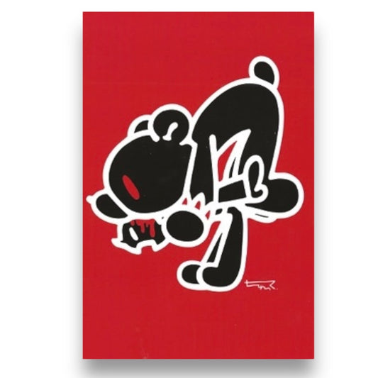 2005 Mori Chack Deadstock New Gloomy Bear Art Post Card