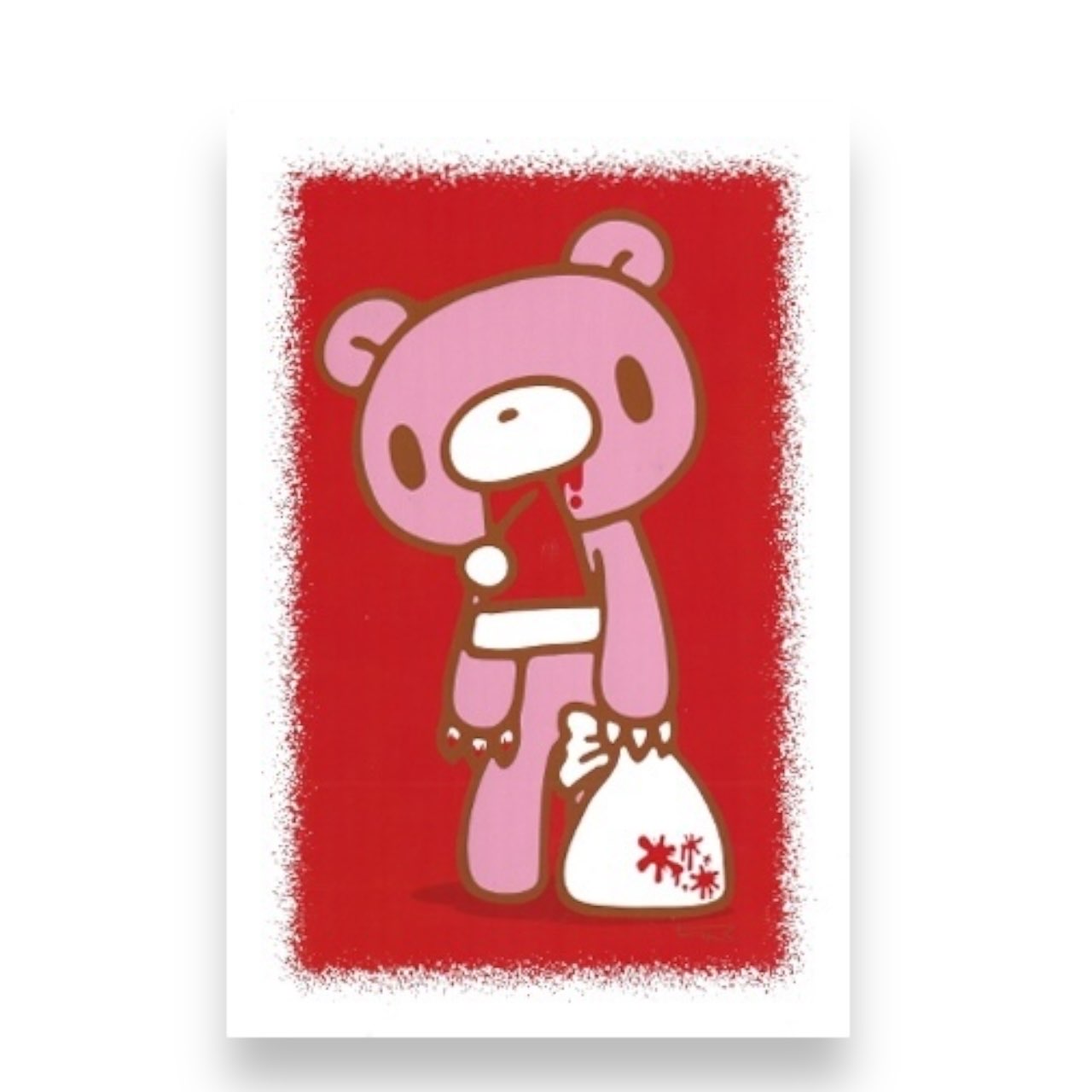 2005 Mori Chack Deadstock New Gloomy Bear Art Post Card