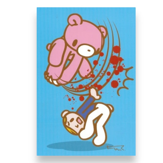 2005 Mori Chack Deadstock New Gloomy Bear Art Post Card